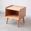 Pure Solid Wood Bedside Cabinet Modern Simple Nightstands European Beech Bedside Cabinet Nordic Bedroom Solid Beech Storage Cabinet 0.4m