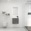 Bathroom Vanity with Sink 22 Inch for Small Bathroom,Floating Bathroom Vanity with Soft Close Door,Small Bathroom Vanity with Sink, 22x13 (KD-Packing)