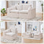 UNITED WE WIN Modular Sectional Sofa Cloud Couch,Comfy Cloud Modern Sofa,2 Seater with Cushion Covers Removable Furniture for Living Room Bedroom Apartments Dorms,No Assembly Required
