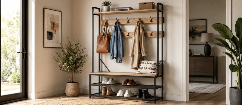 Hall Trees & Entryway Storage