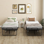 79" Long Twin Folding Bed with 4" Foam Mattress