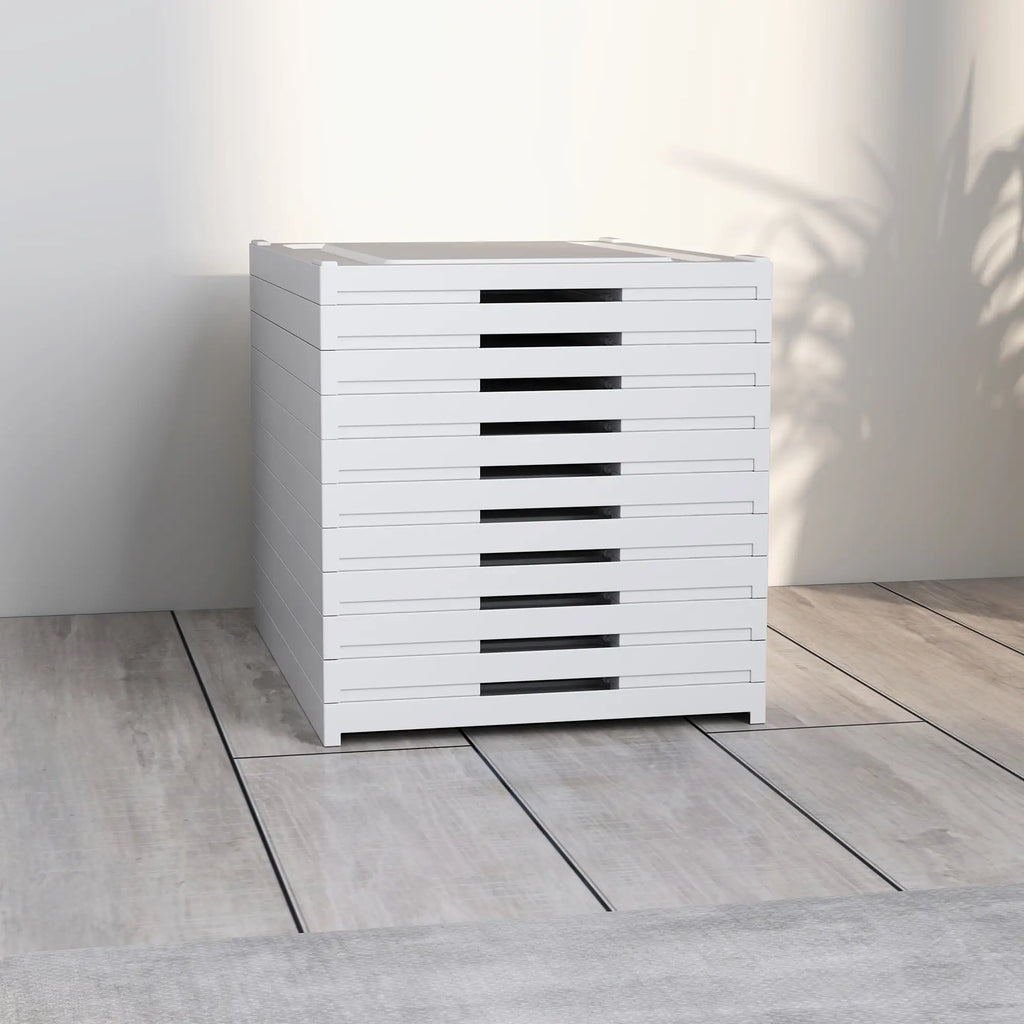 10-Pack Foldable Stackable Shoe Storage Boxes with Clear Drop-Front Doors, Fits Up to Men’s Size 10