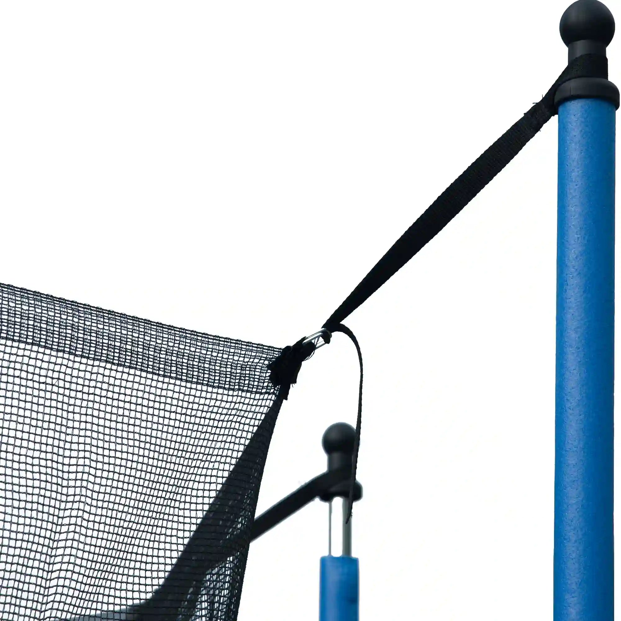 14' Outdoor Trampoline with Basketball Hoop, Ladder and Safety Enclosure