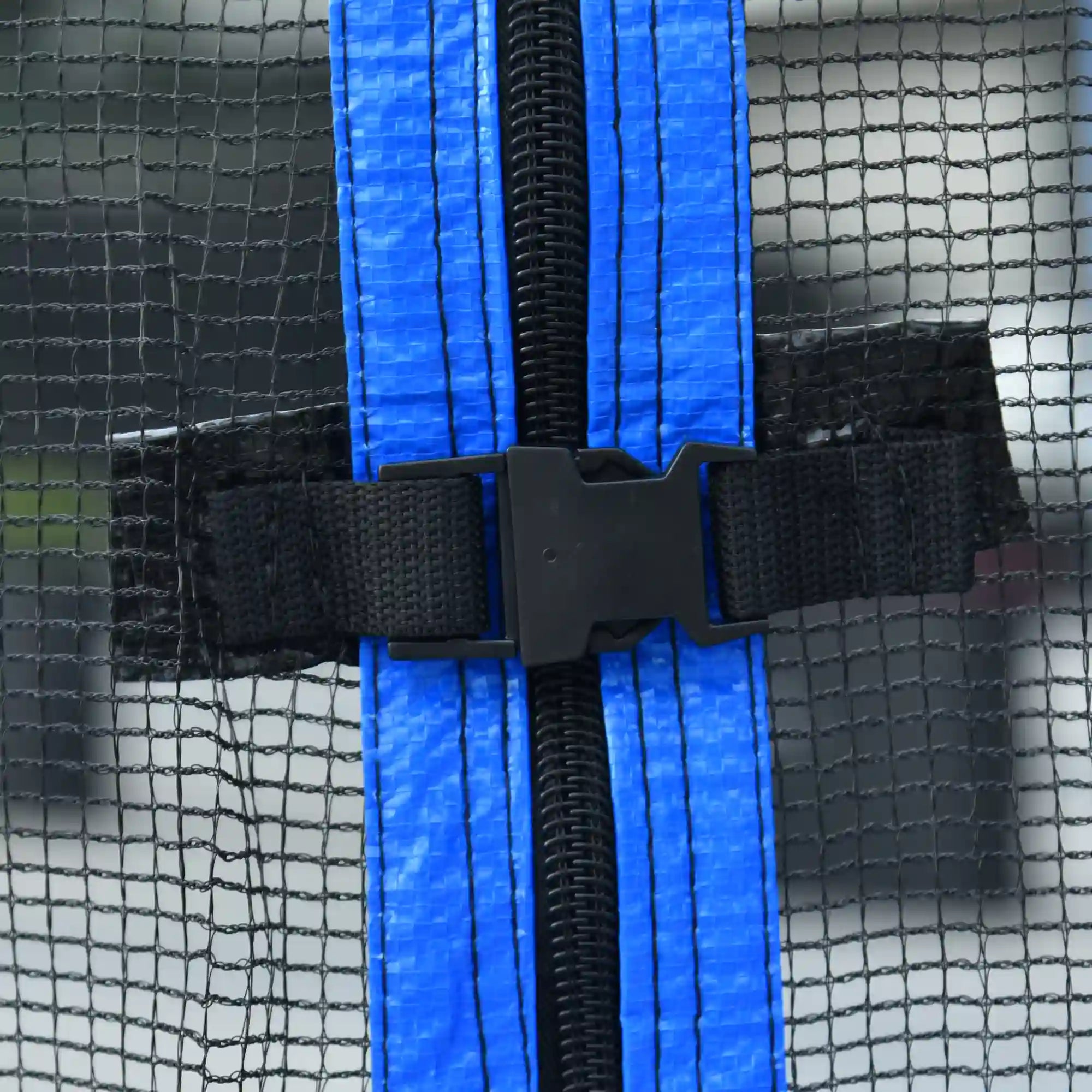 14' Outdoor Trampoline with Basketball Hoop, Ladder and Safety Enclosure