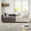 83.46'' Premium Velvet Sofa 3-Seater Loveseat, Modern Bubble Upholstered Couch with Metal Base Legs and 2 Pillows for Living Room, Bedroom.