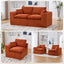 UNITED WE WIN Modular Sectional Sofa Cloud Couch,Comfy Cloud Modern Sofa,2 Seater with Cushion Covers Removable Furniture for Living Room Bedroom Apartments Dorms,No Assembly Required