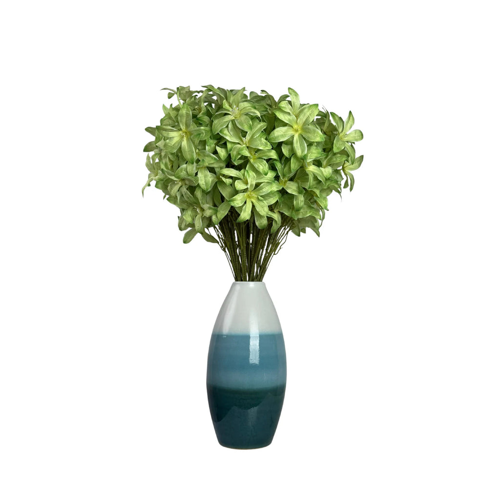 Lyliara Three Flower Cluster Faux Lily