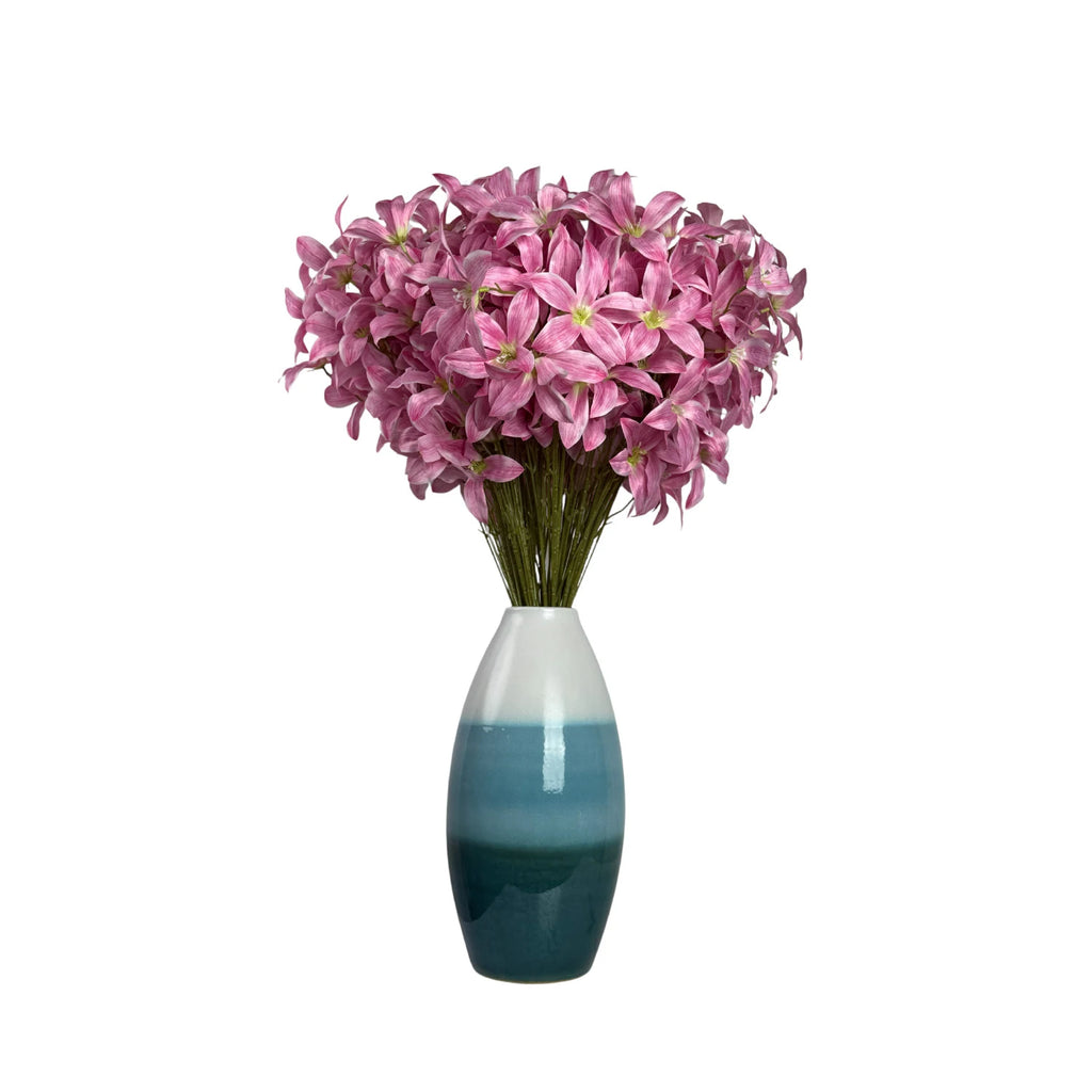 Lyliara Three Flower Cluster Faux Lily