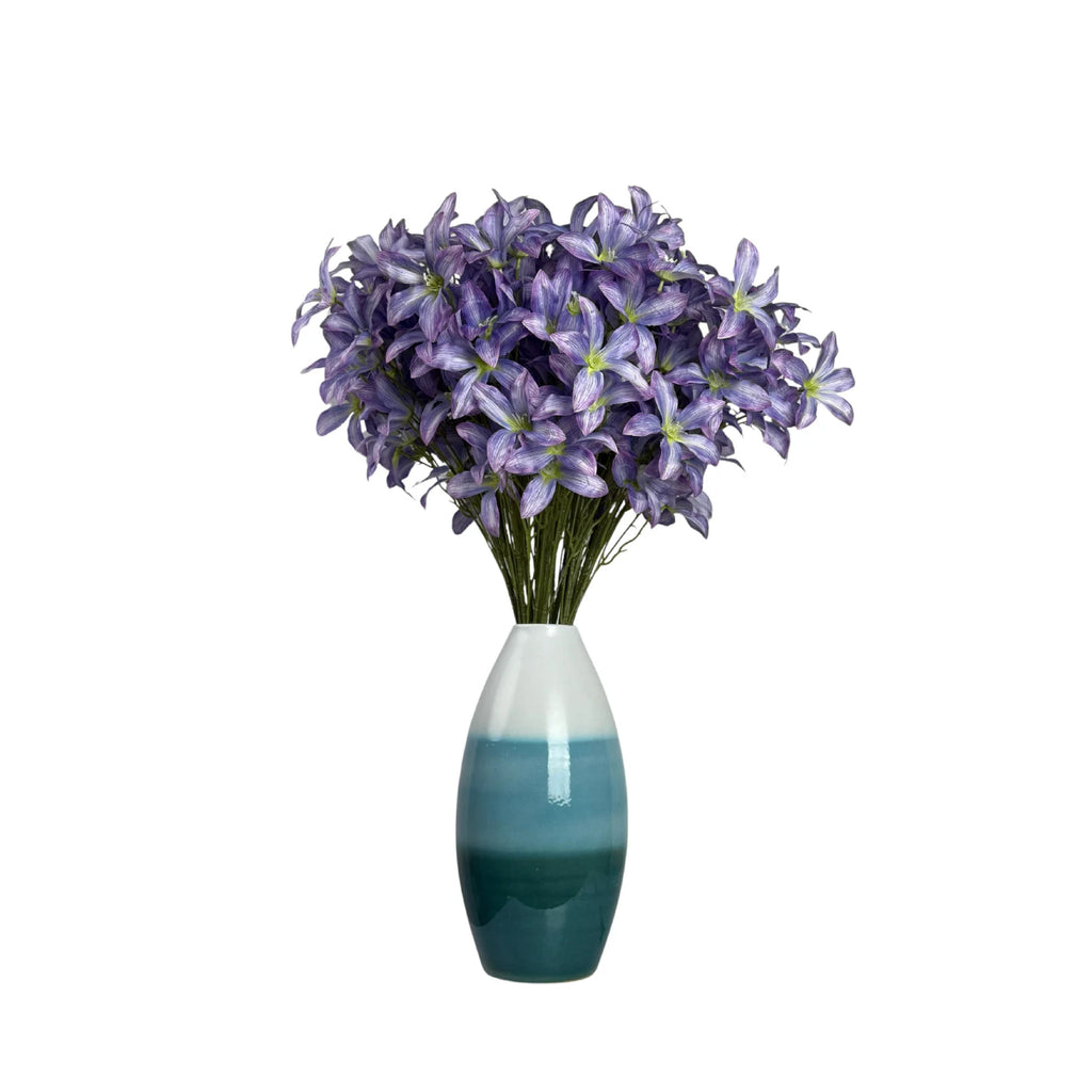 Lyliara Three Flower Cluster Faux Lily