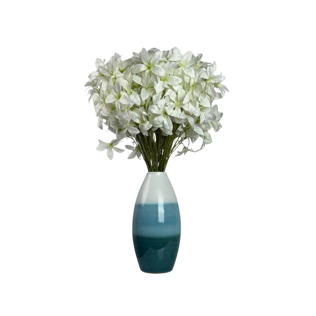 Lyliara Three Flower Cluster Faux Lily