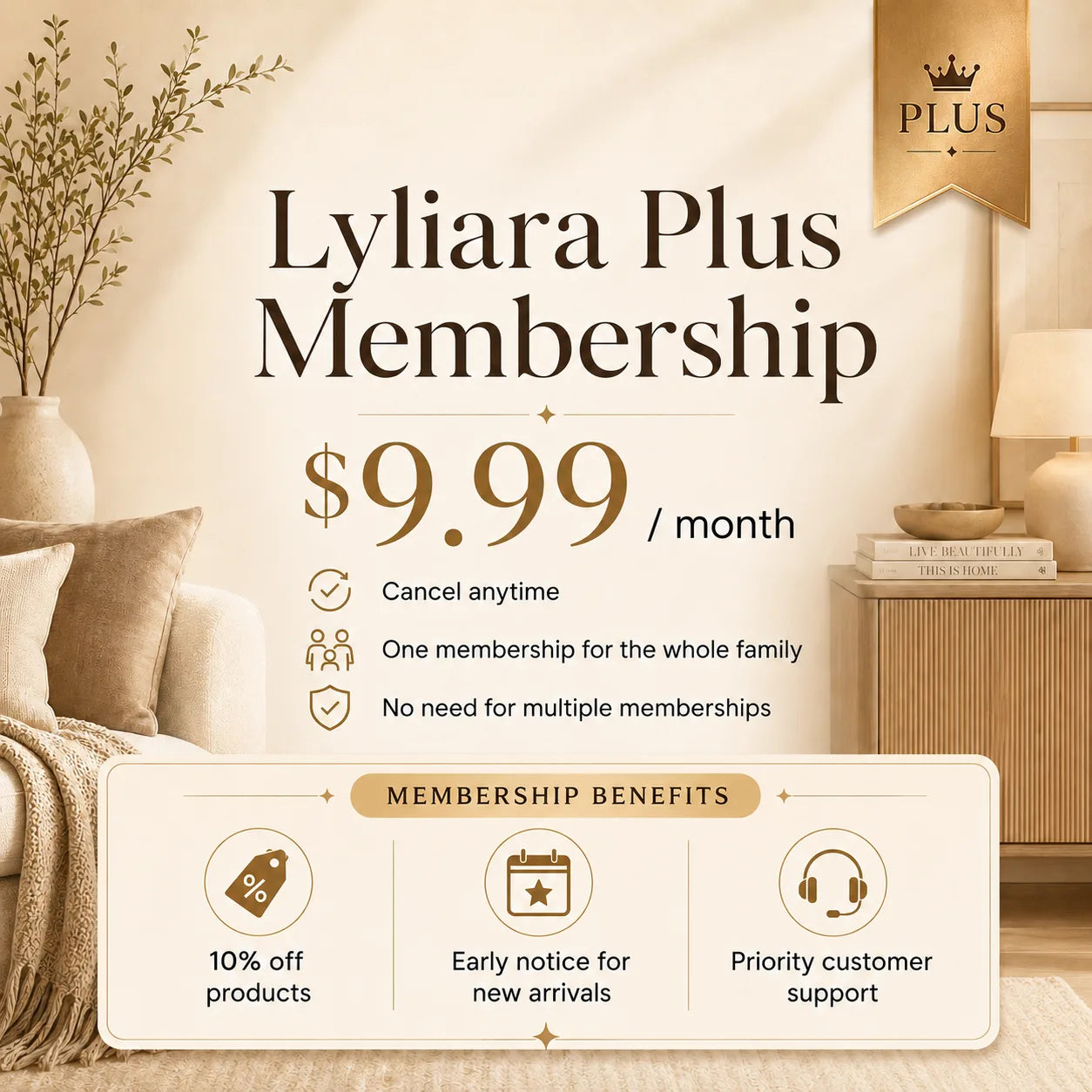 Lyliara Plus Membership