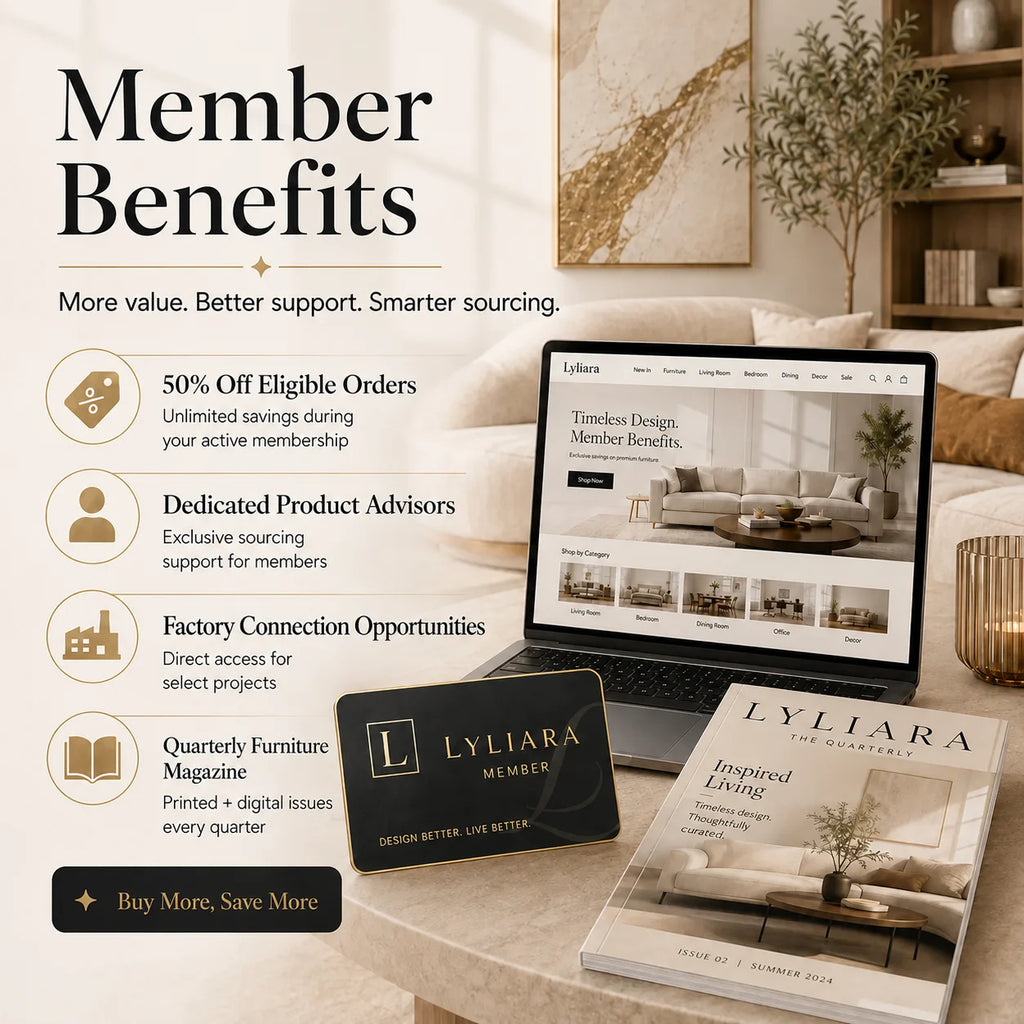 Membership benefit kit with Lyliara member card and printed brochures