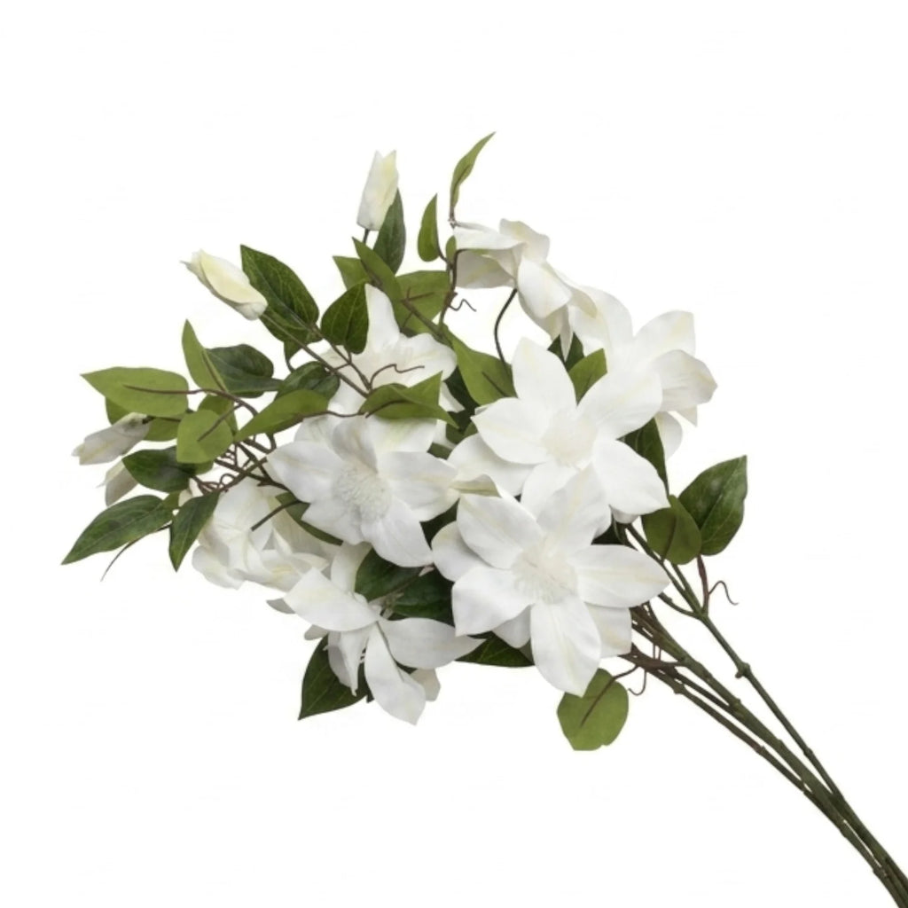 Lyliara Single Bloom Faux Clematis