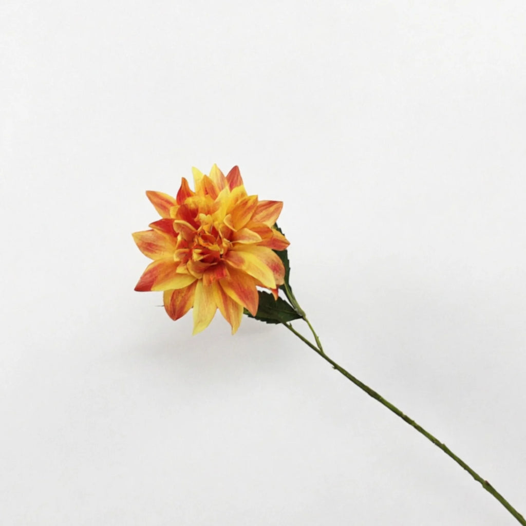 Lyliara Single Bloom Faux Dahlia