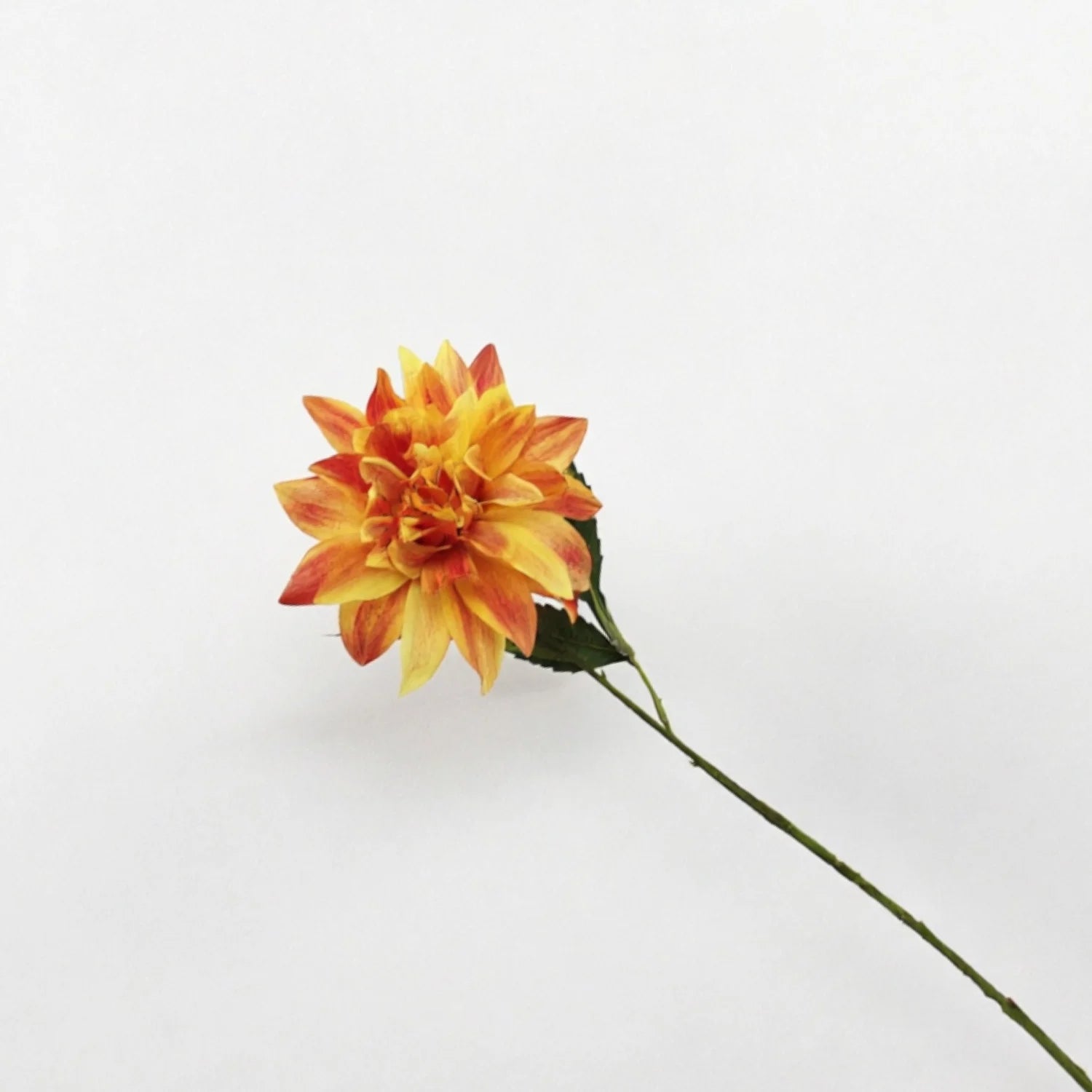 Lyliara Single Bloom Faux Dahlia