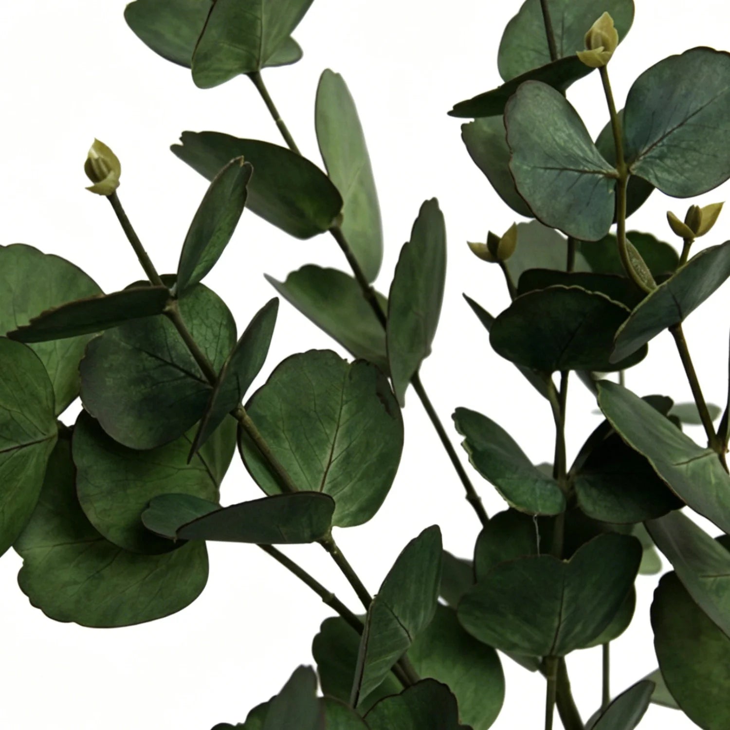 Lyliara Single Bloom Faux Eucalyptus Secondary image