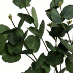 Lyliara Single Bloom Faux Eucalyptus