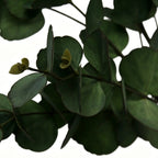 Lyliara Single Bloom Faux Eucalyptus