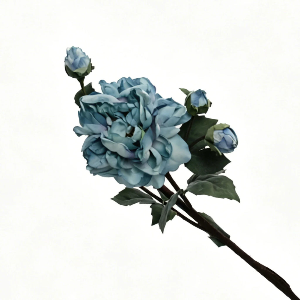 Lyliara Single Bloom Faux Peony