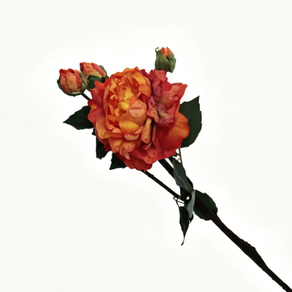 Lyliara Single Bloom Faux Peony