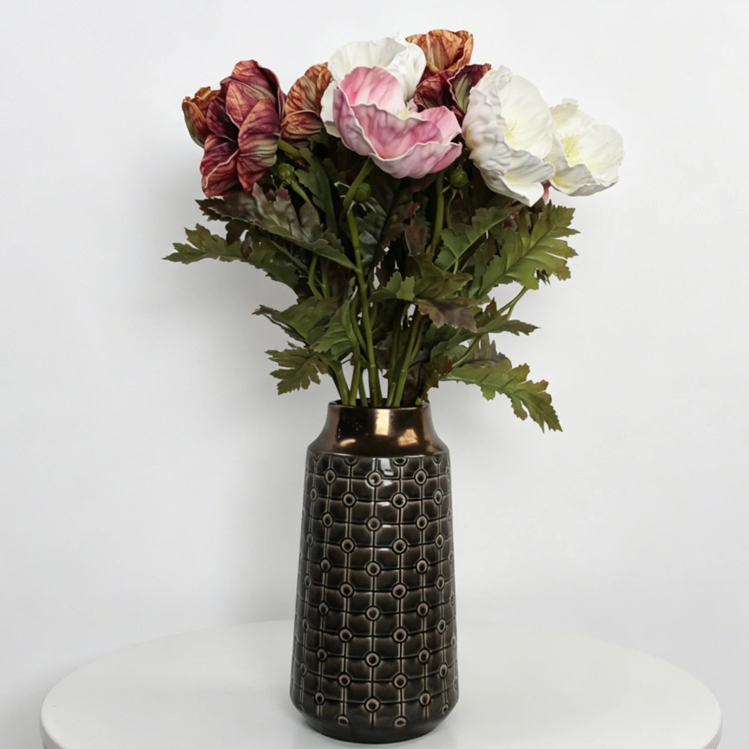 Lyliara Single Bloom Faux Poppy Main image