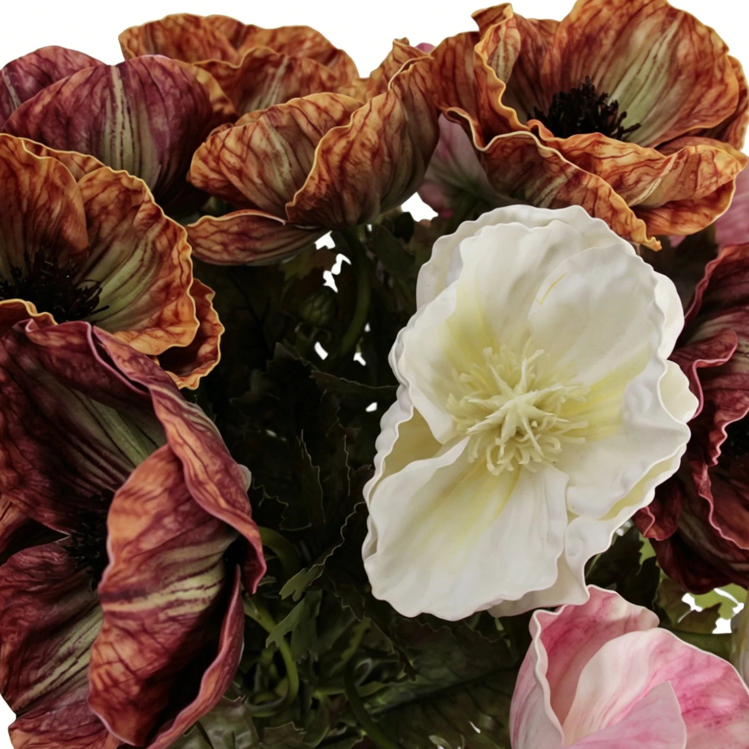 Lyliara Single Bloom Faux Poppy Secondary image