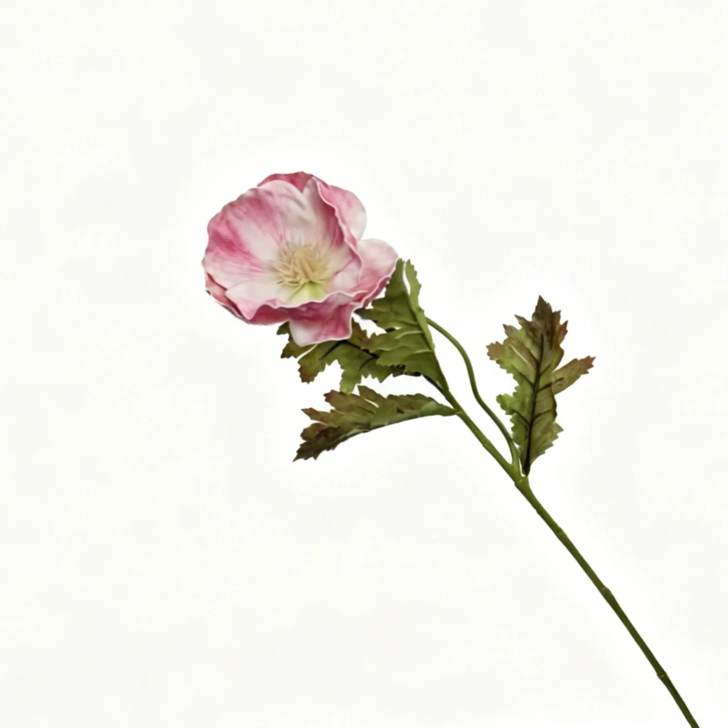Lyliara Single Bloom Faux Poppy