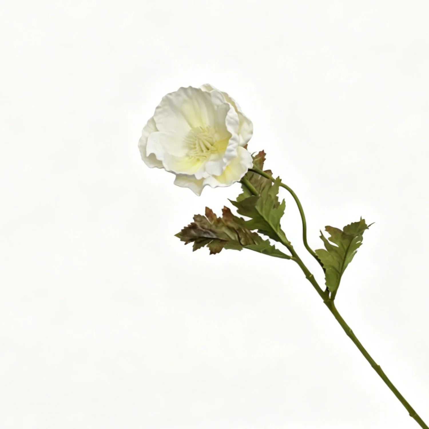 Lyliara Single Bloom Faux Poppy