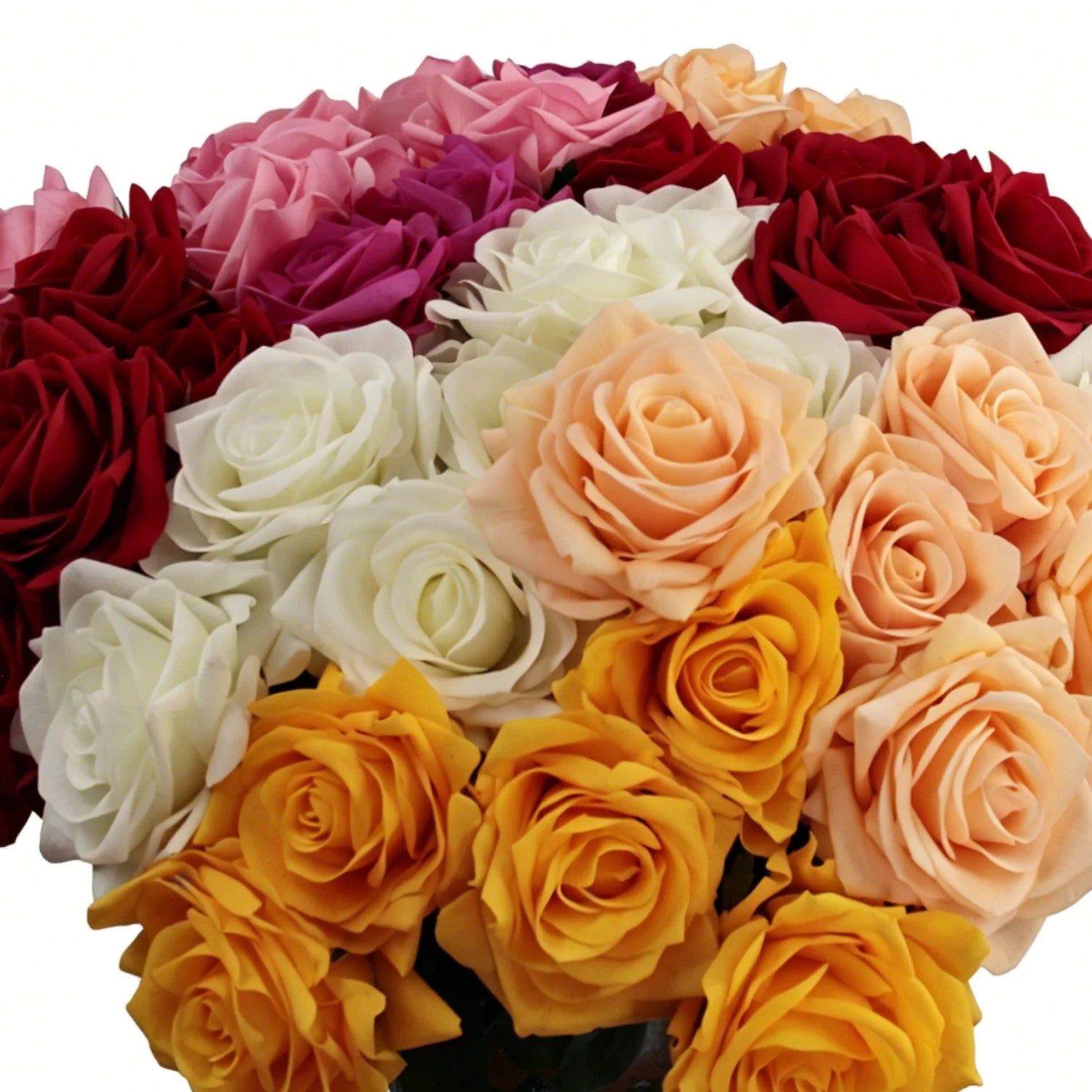 Lyliara Single Bloom Faux Rose Secondary image